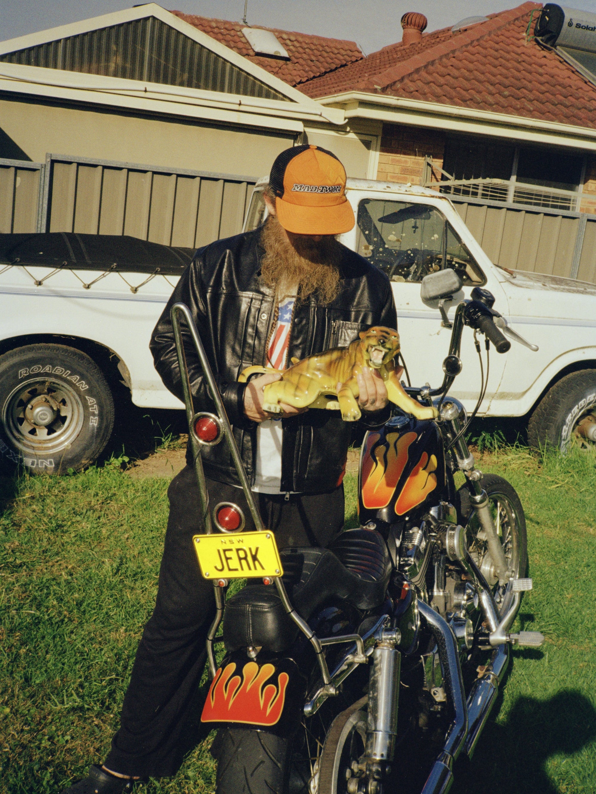 MAD.TWIN LEATHER — genuine cowhide motorcycle jackets