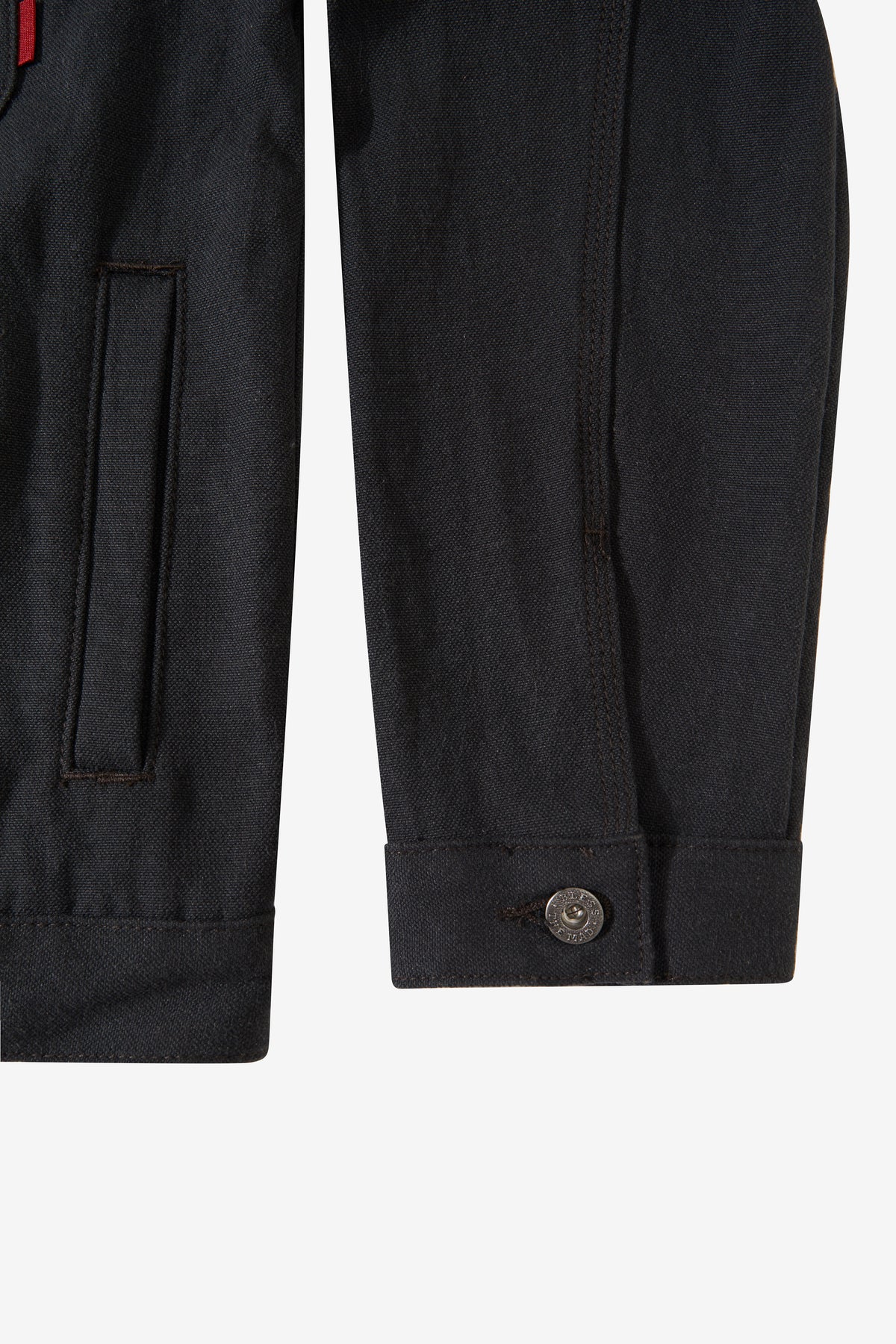 MAD.PROTECT.JACKET cropped boxy aramid motorcycle trucker jacket