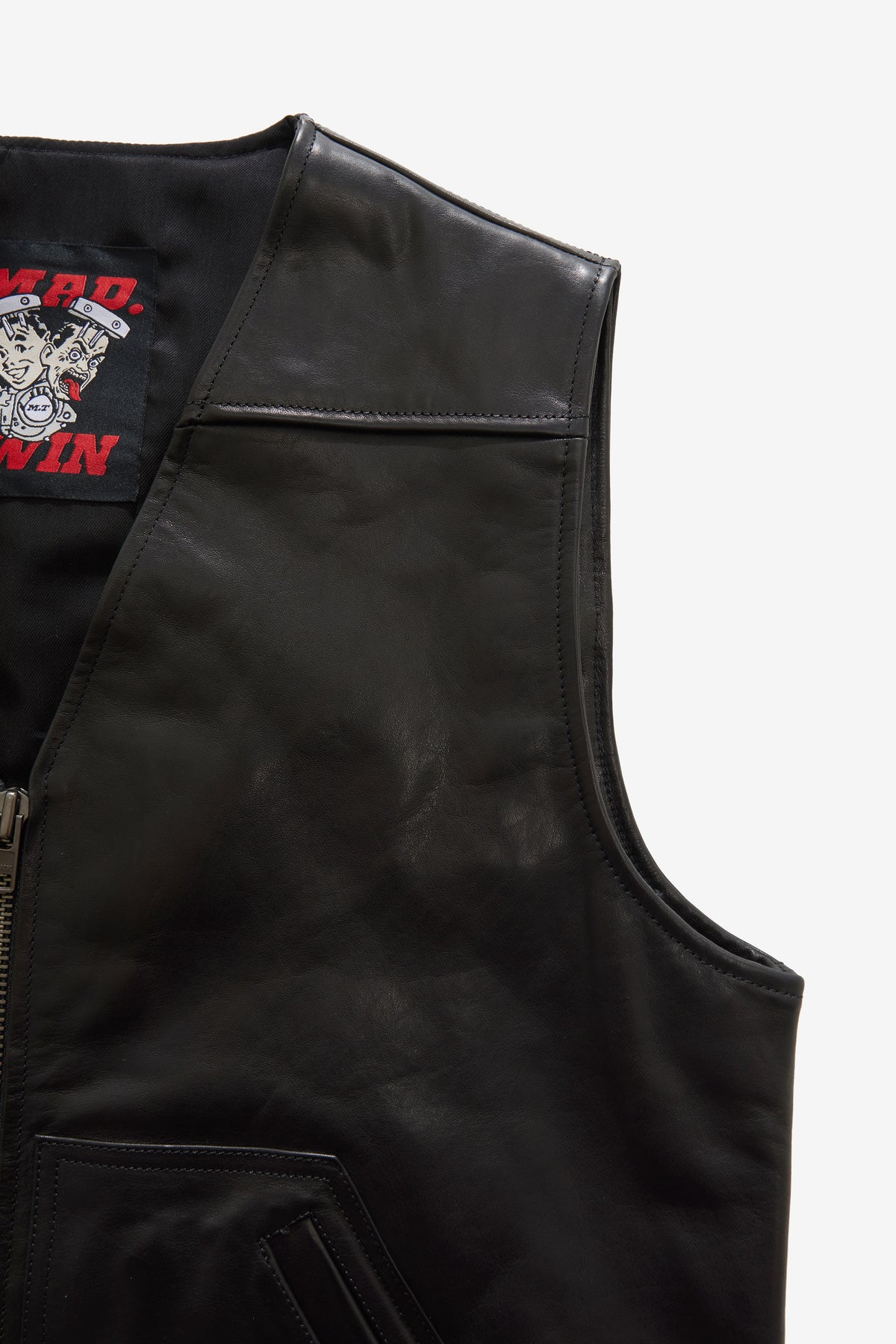 LEATHER 002 . VEST