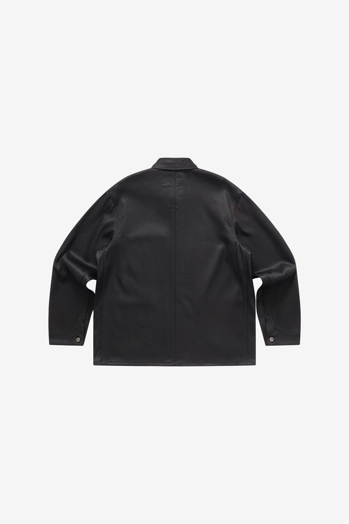 ROSE.CHORE embroidered roses on chore jacket collar