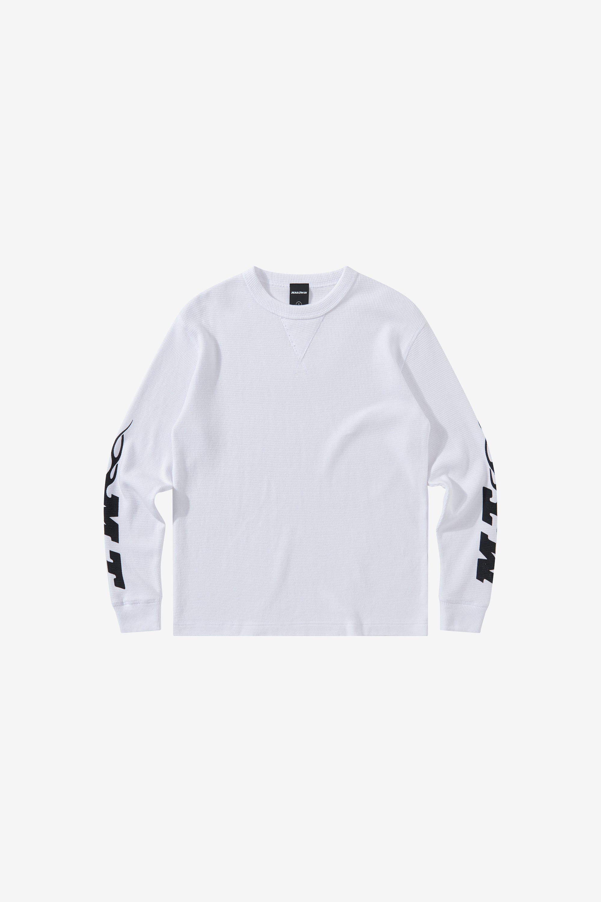 MT.THERMAL in midweight cotton waffle with a dry textured hand feel